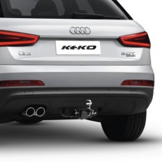 Engate Removivel K1 Audi Q3 2014 até 2020 750kg Keko Completo