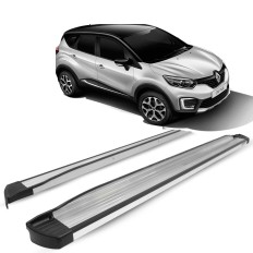 Estribo Alumínio Anodizado Infinity Captur KIT*