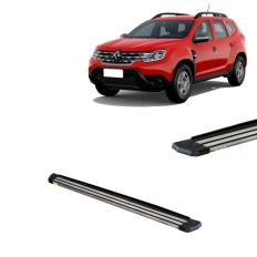 Estribo Alumínio Duster 21/ Anodizado Slim +KIT*