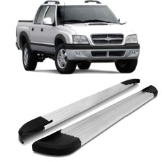 Estribo Alumínio S-10 CD 01/11 Anodizado
