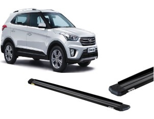 Estribo Alumínio Slim Creta Preto 17/21 *