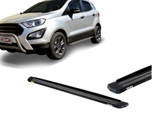 Estribo Alumínio Slim Ecosport 18/ Preto Kit*