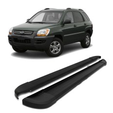 Estribo Alumínio Sportage 04/10 Preto*
