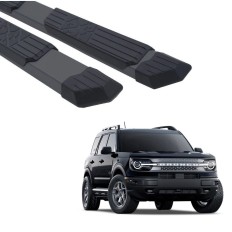 Estribo Extreme Preto Bronco 2021 até 2025 C&K