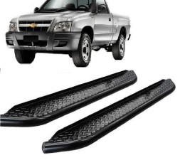 Estribo Chapa S-10 /11 CS Preto