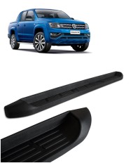 Estribo Injetado Preto Amarok Cabine Dupla 2010 até 2025 C&K