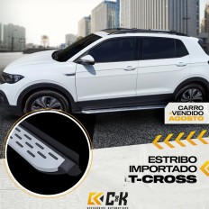 Estribo Injetado Modelo Original T-Cross 2019 até 2025 C&K