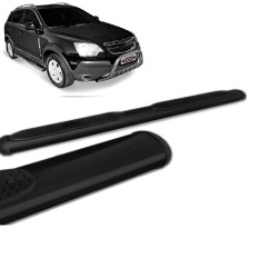 Estribo Oblongo Duster /20 Preto +KIT* 