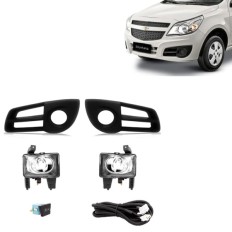Farol Auxiliar Montana 2011 a 2016 Com Moldura Botão Modelo Original