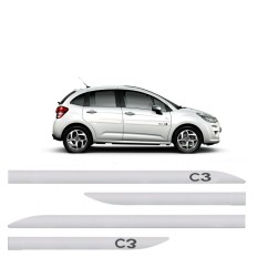Friso Lateral C3 Branco Nacre +SL*