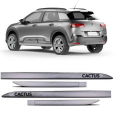 Friso Lateral C4 Cactus Cinza Alum (Prata) +SL*