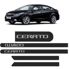 Friso Lateral Cerato Preto Aurora (Perfil Redon)*