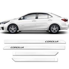 Friso Lateral Corolla 15/20 Branco Polar*