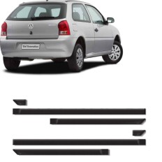 Friso Lateral Gol 96/ 2P GLI Preto Borracha*