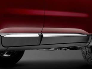 Friso Lateral Toro Cromado 4 Pç Inferior de Porta*