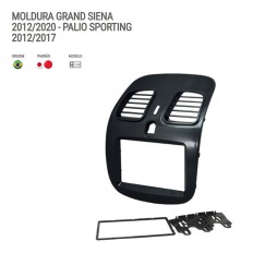 Moldura P/Mídia Palio Sport/Grand Siena BP*