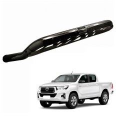 Protetor Baixo Aço Preto Hilux 19/