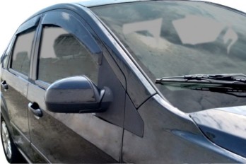 Calha de Chuva 4P 02/ Fiesta Hatch/Sedan*  