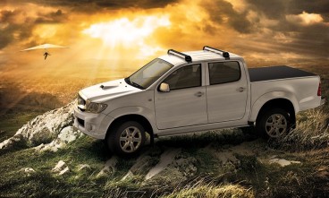 Rack de Alumínio Hilux 05/15 CD Prata*