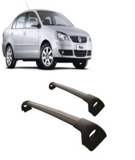 Rack de Alumínio Polo 02/12 Sedan 4P Preto *