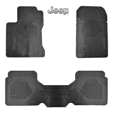 Tapete Personalizado PVC Compass preto 3Pç*