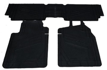Tapete Personalizado PVC Outlander 09/ Preto 3Pç*