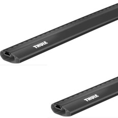 Barras Transv. Aluminio Wingbar EVO - 1,18m Preta