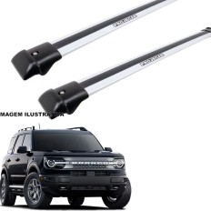 Travessa P/ Longarina Bronco  Prata Larga*