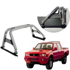 Santo Antonio Duplo Cromado L200 GL e GLS 1998 até 2004 70mm CCF