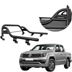 Santo Antonio Preto  Com Corrimão Amarok 2010 até 2025 GTnox