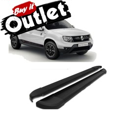 Estribo Alumínio Duster /20 Preto Outlet