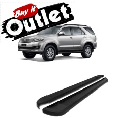 Estribo Alumínio Hilux SW4 05/15 Preto  