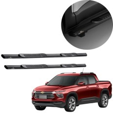 Estribo Tubular Preto Montana 2023 até 2025 Keko K1