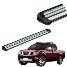 Estribo Integral Preto Frontier SEL 2008 até 2016 Cabine Dupla Keko