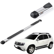 Estribo Oblongo Cromo Duster 2011 até 2020 Keko