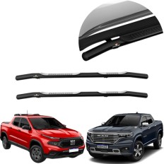 Estribo Tubular Preto Rampage e Toro Modelo Original Ranch