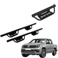 Estribo TX Tubular Amarok Cabine Dupla 2010 até 2025 C&K 