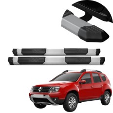 Estribo Extreme Prata Duster 2011 até 2020 C&K