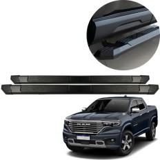 Estribo Extreme Preto Rampage 2023 até 2025 C&K