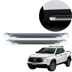 Estribo EVO Toro 2016 até 2025 Branco Ambiente C&K