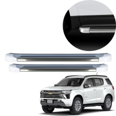 Estribo EVO Trailblazer 2016 até 2025 Branco Summit C&K