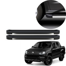 Estribo EVO Amarok Cabine Dupla 2023 até 2025 Preto Mystic C&K