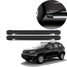 Estribo EVO Duster 2021 até 2025 Preto Fosco C&K