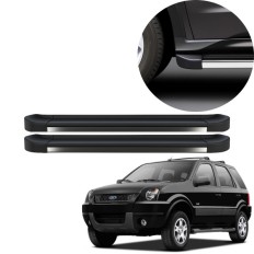 Estribo EVO Ecosport 2003 até 2012 Preto Fosco C&K
