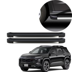 Estribo EVO Equinox 2018 até 2025 Preto Global C&K