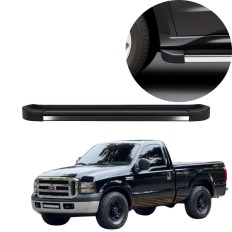 Estribo EVO F250 Cabine Simples 2004 até 2011 Preto Ebony C&K