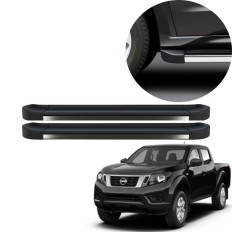 Estribo EVO Frontier Cabine Dupla 2017 até 2025 Preto Fosco C&K