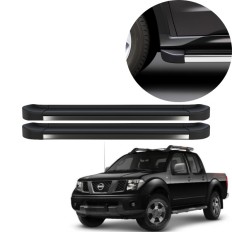 Estribo EVO Frontier SEL Cabine Dupla 2008 até 2016 Preto Fosco C&K