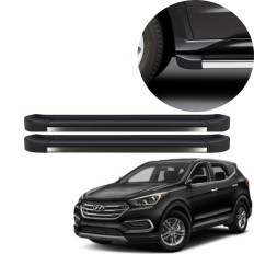 Estribo EVO Grand Santa Fé 2013 até 2019 Preto Ebony C&K