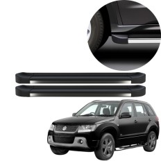 Estribo EVO Grand Vitara 2011 até 2016 Preto Fosco C&K